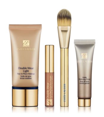 Estee Lauder Double Wear Makeup Lesson for a Sheer Natural Look Gift Set (A $75 Value)