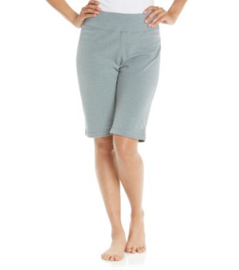 KN Karen Neuburger Inspire Knit Bermuda Shorts - Grey