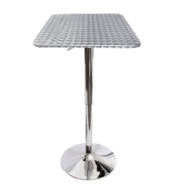 Lumisource® Bistro Adjustable Bar Table with Square Top