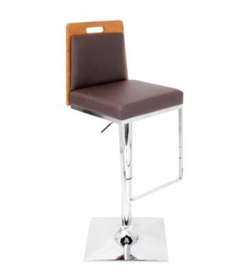 Lumisource® Upscale Bamboo Barstool