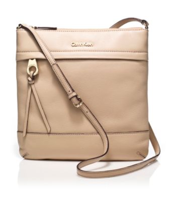 Calvin Klein Key Item Leather Crossbody