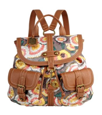 Nine West Vintage America Collection® Coral Multi Small Dog Clip Backpack
