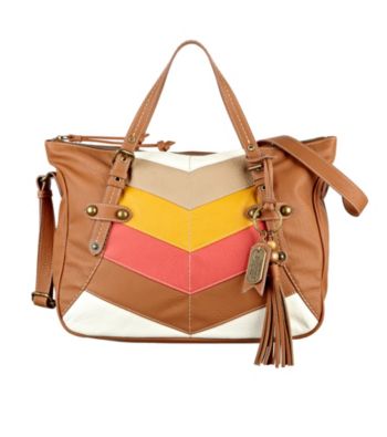 Nine West Vintage America Collection® Colorblocked Sun Block Medium Satchel