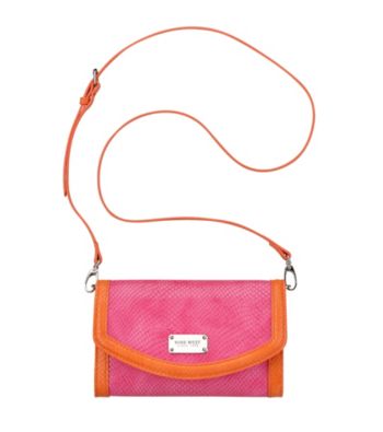 Nine West® Hollywood Pink Snake Charmer Small Crossbody