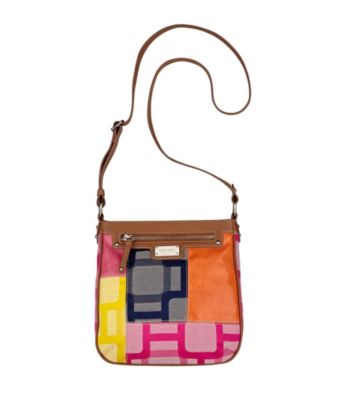 Nine West® Cobalt Multi Vegas Signs Patchwork Medium Crossbody