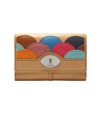 Fossil® Camel Marlow Applique Multifunction Wallet