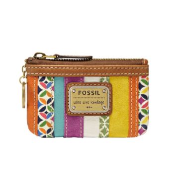 Fossil® Emory Stripe Zip Coin Purse