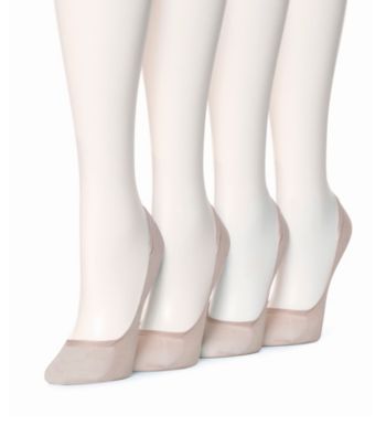 HUE® Cream Sheer Liners 4-pk.
