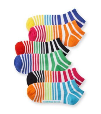 Steve Madden 6-pk. Stripe Bright Socks