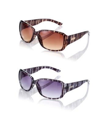 Nine West® Mod Plastic Square Sunglasses