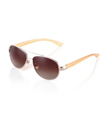 Nine West® Gold Aviator Sunglasses