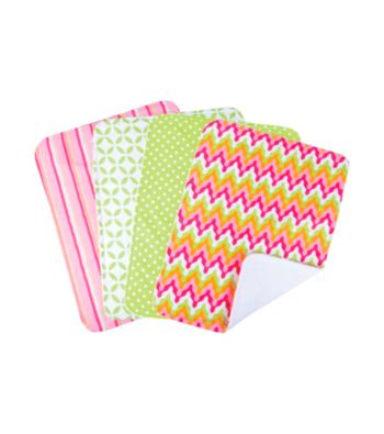 Trend Lab 4-pk. Savannah Burp Cloth Set
