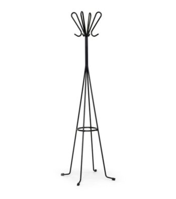 Baxton Studios Chronos Black Metal Modern Coat Stand