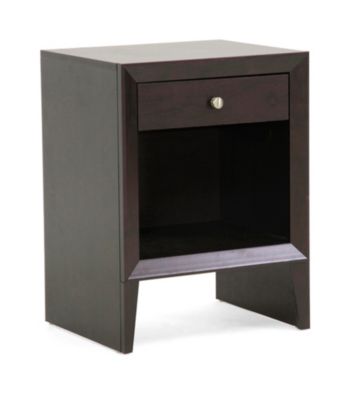 Baxton Studios Leelanau Brown Modern Accent Table/Nightstand