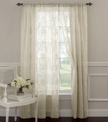 Laura Ashley® Frosting Window Treatment