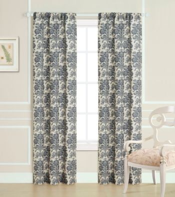 Laura Ashley® Tatton White and Black Window Panel