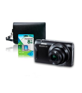FujiFilm® FinePix T550 16MP Black Camera with Accessories