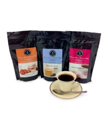 Fifth Avenue Gourmet 3-Pack Gourmet Coffee Lovers Gift Set