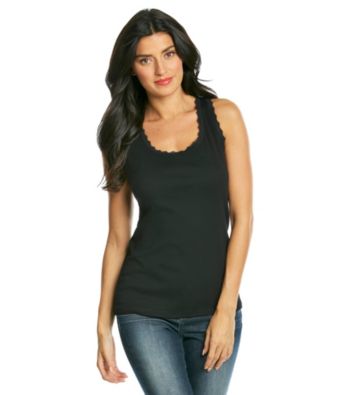 Jones New York Sport® Lace Trim Tank