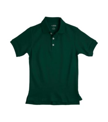 French Toast® Boys' 2T-20 Green Short Sleeve Pique Polo