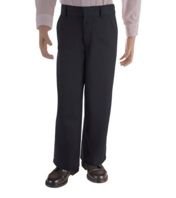 French Toast® Boys' 4-20 Black Adjustable Waist Pants