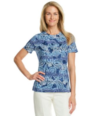 Studio Works® Printed Knit Top