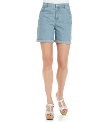 Gloria Vanderbilt® Amanda Ticking Stripe Cuff Short