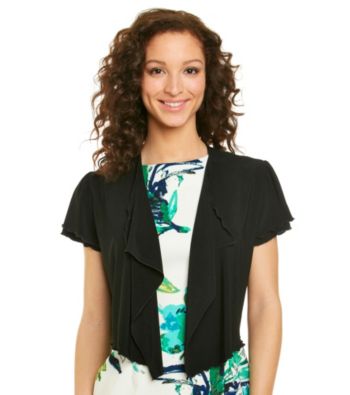 Lennie Flutter Sleeve Shrug