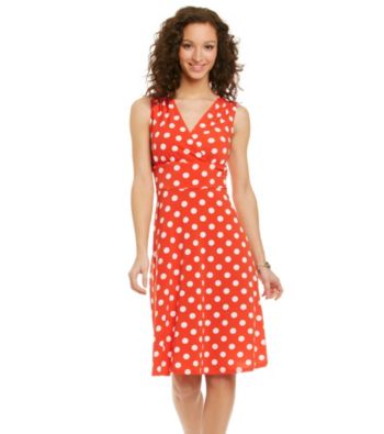 Ronni Nicole® Surplice Dot Dress