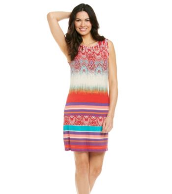 Sangria™ Print Knit Dress
