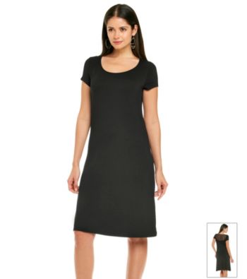 Lennie Lace Back Knit Dress