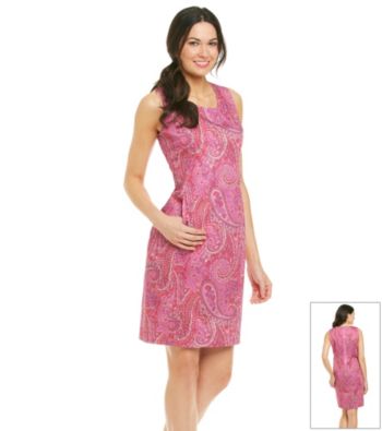 Jones New York Signature® Petites' Sleeveless Shift Dress