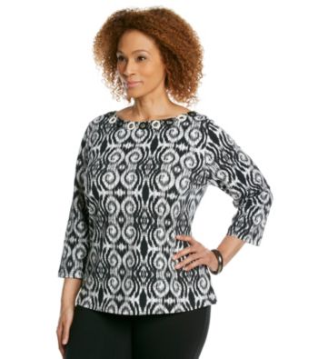 Ruby Rd.® Plus Size Printed Top
