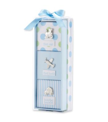 Cuddle Bear® Baby Boys' Blue 3-pc. Memory Gift Set