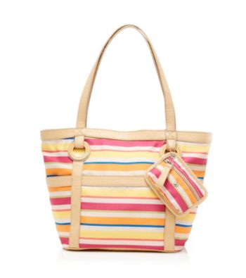 Tyler Rodan™ Bright Stripe Jasmine II Medium Tote