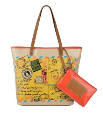 Nine West® Postcard Large Tote