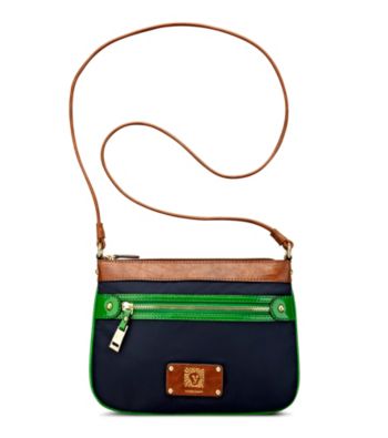 AK Anne Klein® Yellow/Saddle Petal Pusher Crossbody