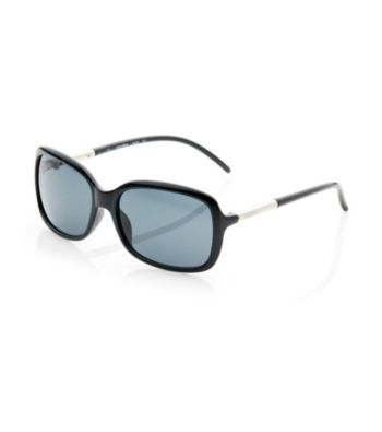 Calvin Klein Black Rectangle Sunglasses