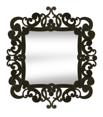 Veritime Square Scroll Mirror
