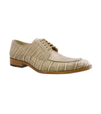 Giorgio Brutini® Men's Moc-toe Oxford Croco Print Dress Shoe