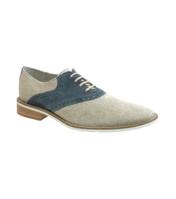 Giorgio Brutini® Men's White Bottom Casual Saddle Oxford