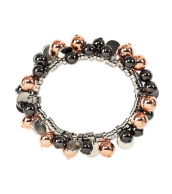 Nine West® Tri-Tone Shaky Stretch Bracelet