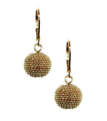 Anne Klein® Goldtone Ball Drop Earrings