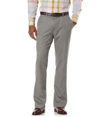 Perry Ellis® Men's Castle Rock Slim Flat Front Pant