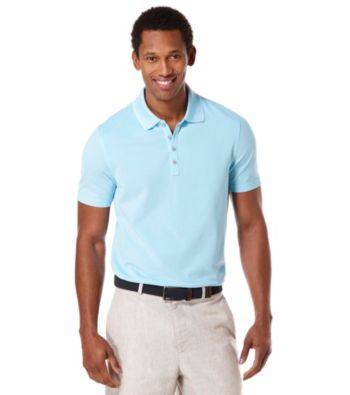 Perry Ellis® Men's Azzurro Short Sleeve Iridescent Polo