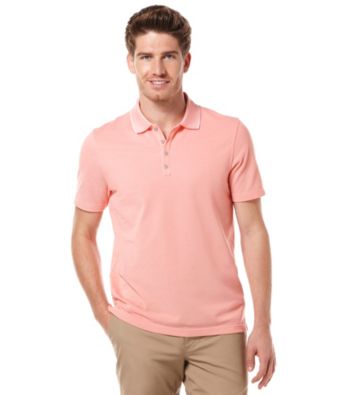 Perry Ellis® Men's Emberglow Short Sleeve Irridescent Polo