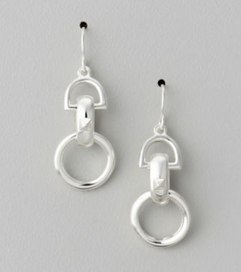 Lauren Ralph Lauren Silvertone Earrings