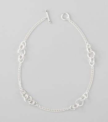 Lauren Ralph Lauren Silvertone Chain Necklace