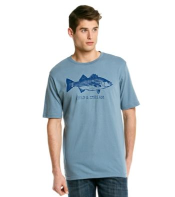 Field & Stream® Men's Bay Blue Short Sleeve 