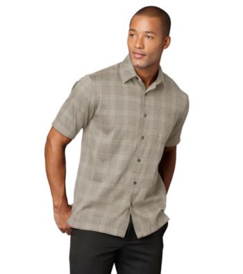 Van Heusen® Men's Khaki Plaza Textured Windowpane Woven